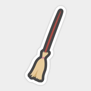 Broom Sticker